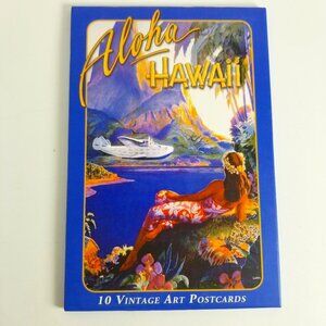 NIB 10 postcards of Best Selling Vintage Art Aloha Hawaii by World Renowned Art!